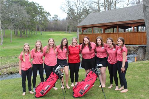 Girls golf Team photo